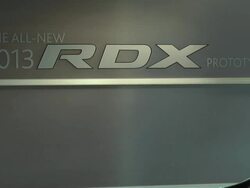 2013 Acura RDX prototype Stock Footage
