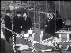 Lord Derby Makes Foundation Stone News Clip