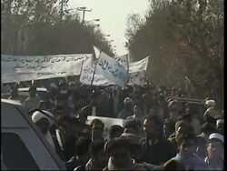 Large demo over prophet cartoons, stones thrown at Italian base Instructional Video