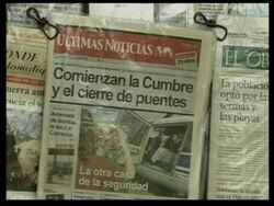 King Juan Carlos and PM Zapatero, Fox arrive for summit News Clip