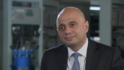 Sajid Javid interview on GDP figures and Brexit News Clip