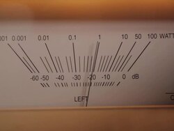 Speaker Output Meter (Left) Stock Footage