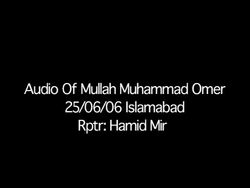 Clean version of purported Taliban audio, comment by man who obtained tape News Clip