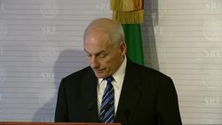Kelly: no use of US military to enforce immigration News Clip