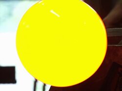 Glass Makers Forming Hot Glass Closeup (3 Clips) Stock Footage