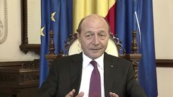 Traian Basecu blasts corruption; comments on Schengen Instructional Video