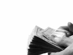 Cash. Money, dollars, finance, business, banking concept. Stock Footage