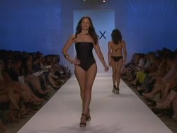 ViX Swimwear - Runway - MBFW Miami Swim Stock Footage