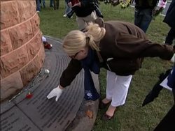 Families of victims of Pan Am Flight 103 united in Arlington, Vir.  To mark the 20th anniversary of plane bombing over Lockerbie, Scotland. News Clip