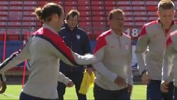 The US soccer team is getting ready to take on the competition ahead of the World Cup. The US team plays a preliminary match against Azerbaijan in San Francisco on Tuesday. (May 27) Instructional Video