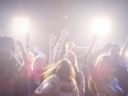 People on concert Stock Footage