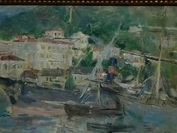 Berthe Morisot, a leading impressionist Stock Footage