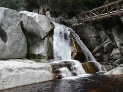 Waterfall on Blyde River Stock Footage