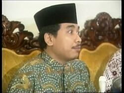 Wahid cabinet reshuffle - includes comment from sacked Security Min News Clip