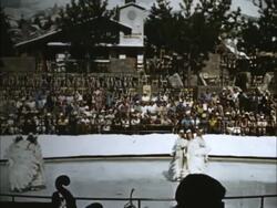 New York World's Fair - Ice Show Stock Footage