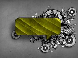 Speech Balloon And Growing Flowers In Retro Background Stock Footage