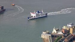 Royal Navy Explode WW2 Bomb Found In Portsmouth Harbour News Clip