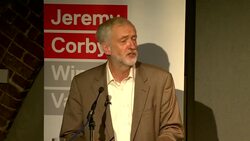 Speech soundbites - Jeremy Corbyn endorsed as Labour Leader by half of UB40, Robin Campbell News Clip