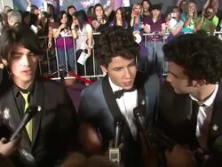 EVENT CAPSULE CLEAN: Walt Disney Pictures' Premiere of Jonas Brothers: The 3D Concert Experience, Los Angeles, CA, United States, 02/24/09  Stock Footage