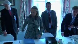 Clinton and Lavrov meet on sidelines of security summit News Clip