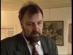 GERMANY: CONSTRUCTION WORKERS PROTEST AGAINST FOREIGN WORKERS News Clip