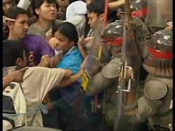 INDONESIA: STUDENTS THREATEN TO RETURN TO STREETS AND PROTEST News Clip