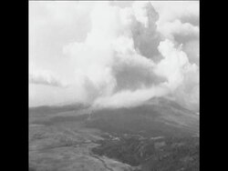 SYND 25 4 68 ERUPTION OF VOLCANO IN SOUTHERN LUZON News Clip