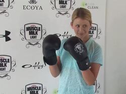 Lauren 'Lo' Bosworth at the Muscle Milk Women's Fitness Retreat at Beverly Hills CA. (Footage by WireImage Video/GettyImages) Stock Footage