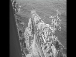 SYND 9 5 73 US NAVY SIXTH FLEET WITHIN EASY REACH OF LEBANON News Clip