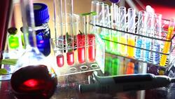 Science Chemical Laboratory Stock Footage