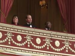 Prince William at Winter Whites Royal Charity tennis event News Clip