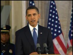 President Barack Obama paid a very personal tribute to Abraham Lincoln on the former president's 200th birthday. Obama said Thursday that he feels 'a special gratitude' to the historical giant, who in many ways made his own story possible. News Clip