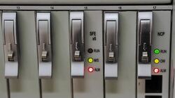 Network control system Stock Footage