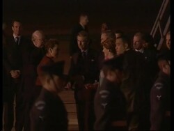 GNS: WRAP President Bush arrives for state visit to UK. News Clip