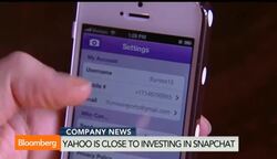 Yahoo Is Close to Investing in Snapchat News Clip