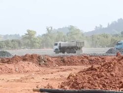 EVENT CAPSULE CLEAN - Preparations for World Youth Day & Pope Francis' Visit on June 25, 2013 in Rio de Janeiro, Brazil. (Origlia Video/Footage by Getty Images) Stock Footage
