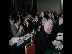 SYND 28/01/1970 International conference discusses plight of Jews in Arab countries Instructional Video