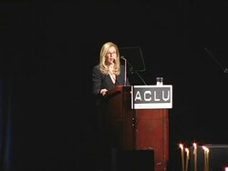 ACLU Bill of Rights Awards Stock Footage