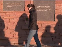 Hundreds attended a sunset candlelight vigil on Sunday to honor the 13 victims of the Columbine High School massacre on the eve of its 10th anniversary. News Clip