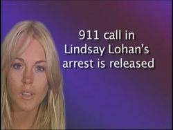 911 call in Lindsay Lohan arrest is released News Clip