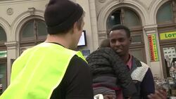 CLEAN : Its hard to leave UK volunteer helps refugees in Budapest News Clip