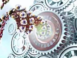 DNA nanotec gears Stock Footage