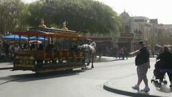 Disneyland Park at Anaheim, CA Stock Footage