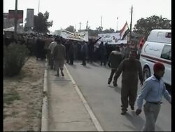 Anti-US demo in Amariyah district of Baghdad News Clip