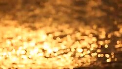 Reflection of water on the river Stock Footage