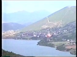 ALBANIA: NATO MISTAKENLY BOMB POSITIONS INSIDE ALBANIA News Clip