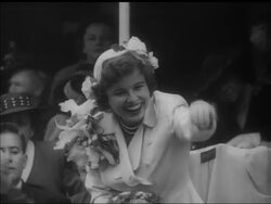 FLOWER BOMBARDMENT OF DUKE AND DUCHESS News Clip