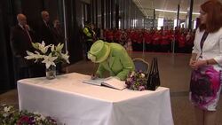The Queen and Duke of Edinburgh visit the Giant's Causeway News Clip