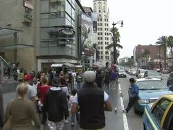 Hollywood Boulevard & Theatres Stock Shots News Clip