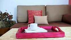 Interior design of modern Living room decoration Stock Footage